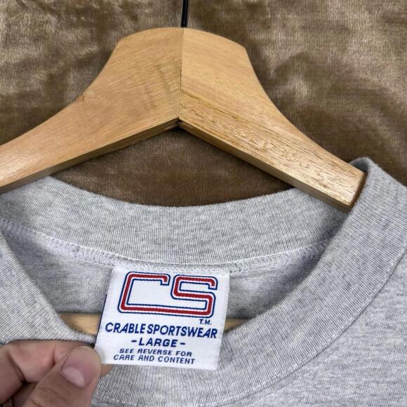 Vintage Pepsi Cola USA T-Shirt Men’s L Crable Sportswear 1990s Single Stitch Y2K - Picture 3 of 8